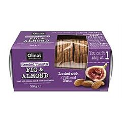 Fig & Almond Seeded Toasts (100g)