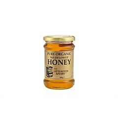 Organic Wildflower Clear Honey (340g)