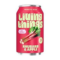 Rhubarb & Apple Soda (330ml)