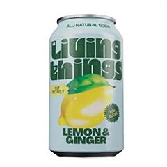 FREE Lemon & Ginger Soda (330ml)