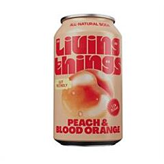 FREE Peach & Blood Orange Soda (330ml)