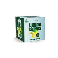 Lemon & Ginger Soda (4x330ml)