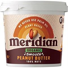 Org Smooth Peanut Butter 100% (1000g)