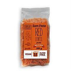 Pasta Red lentil fusilli (200g)