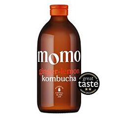 Org Ginger Lemon Kombucha (330ml)