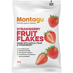 Strawberry Fruit Flakes (30g)