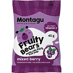 Mixed Berry Fruity Bears (30g)