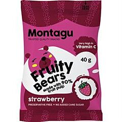 Strawberry Fruity Bears (30g)