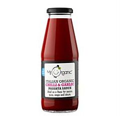 Organic Chilli &Garlic Passata (400g)