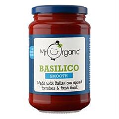 Mr Organic Smooth Basilico (350g)