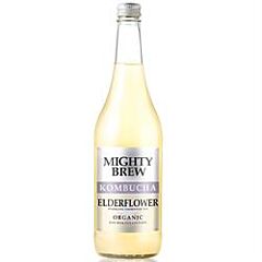 Organic Elderflower Kombucha (750ml)