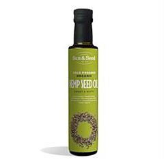 Org Hemp Seed Oil-cold pressed (250ml)