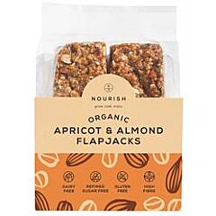 Org Apricot & Almond Flapjacks (2 x 45gbars)