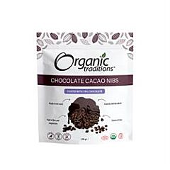 Chocolate Cacao Nibs Coated (200g)