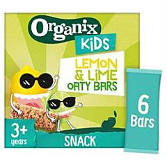 KIDS Lemon & Lime Oaty Bars (6 x 23g box)