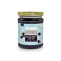 Org Blackcurrant Extra Jam (340g)