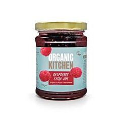 Org Raspberry Extra Fruit Jam (340g)