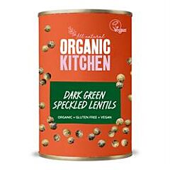 Org Dark Green Speckled Lentil (400g)