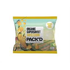 Organic Sweetcorn (450g)
