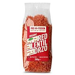 Organic Red Lentil Orzo (250g)