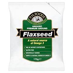 Org Ground Flaxseed (175g)