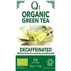 Org Decaffeinated Green Tea (32g)