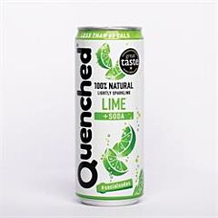 Lime + Soda Drink (330ml)