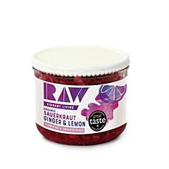 Org Sauerkraut Ginger & Lemon (410g)