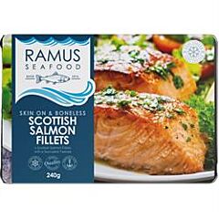 Boneless Salmon Fillets (240g)
