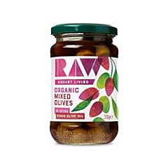 Org Green & Kalamata Olives (330g)