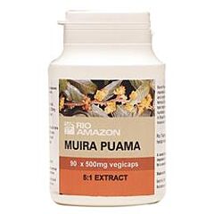 Muirapuama 500mg 5:1 Ext (90 capsule)
