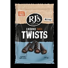 Choc Twists Licorice (280g)
