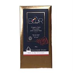 Dark Nibs Organic Choc Bar (80g)