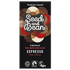 Dark Espresso Chocolate Bar (75g)