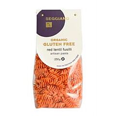 Org GF Red Lentil Fusilli (250g)
