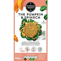 The Pumpkin & Spinach Burger (300g)