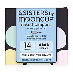 Non-Applicator Tampons Heavy (14pack)