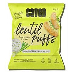 Sour Cream & Onion Lentil Puff (25g)