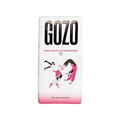 Gozo Dark Choc & Raspberry (130g)