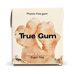 True Gum Ginger & Turmeric (21g)