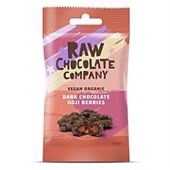 Raw Choc Goji Berries (28g)