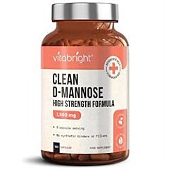Clean D-Mannose - 1500mg (180 capsule)
