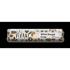 White Nougat Crisp Rice Choc (35g)