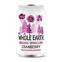 Organic Sparkling Cranberry (330ml)
