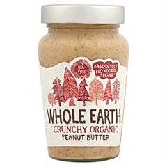 Crunchy Organic Peanut Butter (340g)
