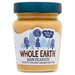 100% Peanuts Smooth Organic (227g)