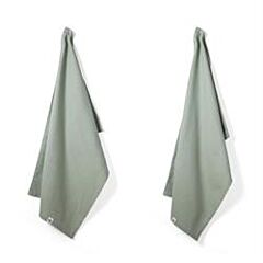 Tea Towels - Moss Green (2unit)