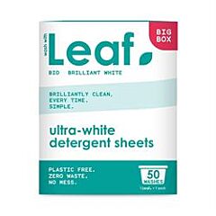 White Laundry Sheets 50 (225g)
