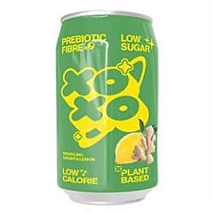 Ginger & Lemon Prebiotic Soda (330ml)