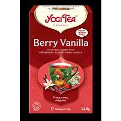 Yogi Tea Berry Vanilla (17bag)
